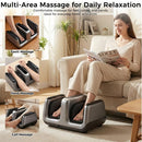 Adwin Heated Shiatsu Foot Massager with Air Compression