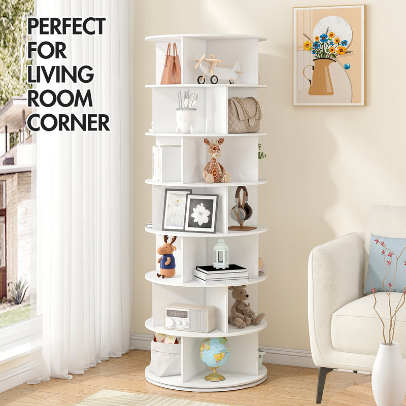 Advwin 7-Tier 360° Rotating Shoe Rack & Organizer