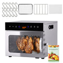 Advwin 6 Trays Food Dehydrator with 10 Jerky Hooks