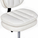 Advwin Cross-Legged Office Chair PU Leather