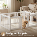 Advwin 10 Panels Dog Playpen with Door 24"H
