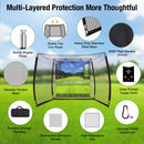 Advwin 10 x 8ft Golf Hitting Net with Target Cloth