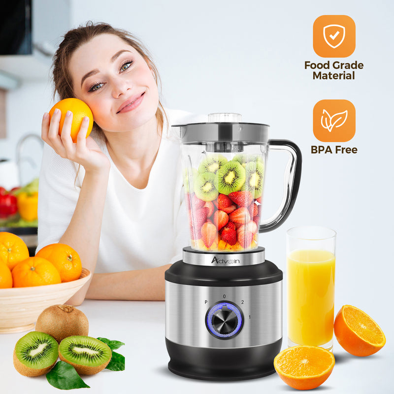 Advwin 4-in-1 Blender Chopper Filter Grinder