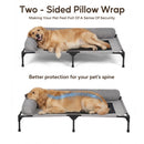 Advwin Outdoor Elevated Dog Bed with Breathable Mesh