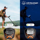 Advwin 5 Modes Metal Detector 10" Waterproof