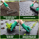 Advwin Weed Control Mat with Holes High Permeability