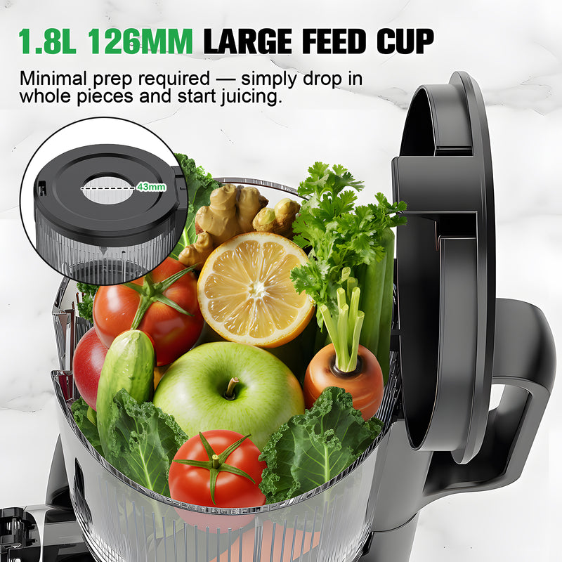 Advwin 3-IN-1 Wide Chute Juicer 122MM