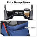 Advwin Pet Stroller Dog Carrier Foldable 4-Wheel