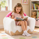 Advwin Sherpa Toddler Sofa Chair for Ages 1-6