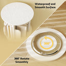 Advwin 4-Tier Rotating 360° Bookshelf Organizer