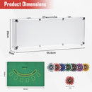 Advwin 500PCS Poker Chips Set Poker Set with Denominations