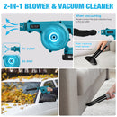Advwin 2-in-1 Cordless Leaf Blower & Vacuum