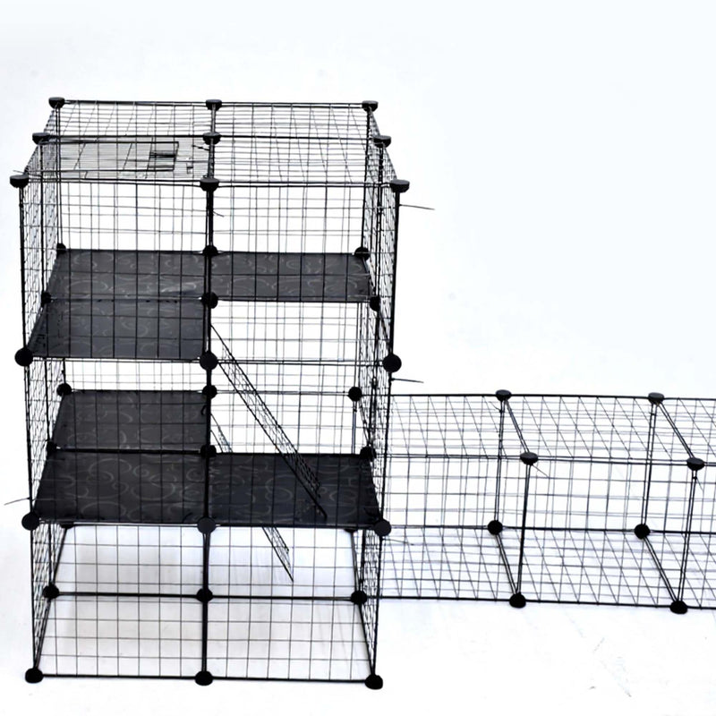 Advwin Cat Enclosures DIY Pet Kennels Playpen for 1-6 Cats