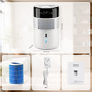 Advwin 4.5L Evaporative Humidifier for Bedroom & Living Room