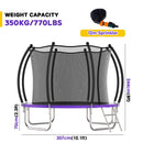 Advwin 10FT Outdoor Trampoline w/Sprinkler