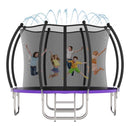 Advwin 10FT Outdoor Trampoline w/Sprinkler