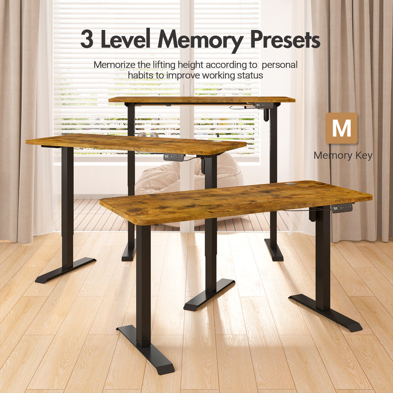 Advwin Electric Standing Desk  Adjustable Height 140cm