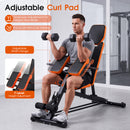 Advwin Adjustable Weight Bench w/ 9-Position Backrest