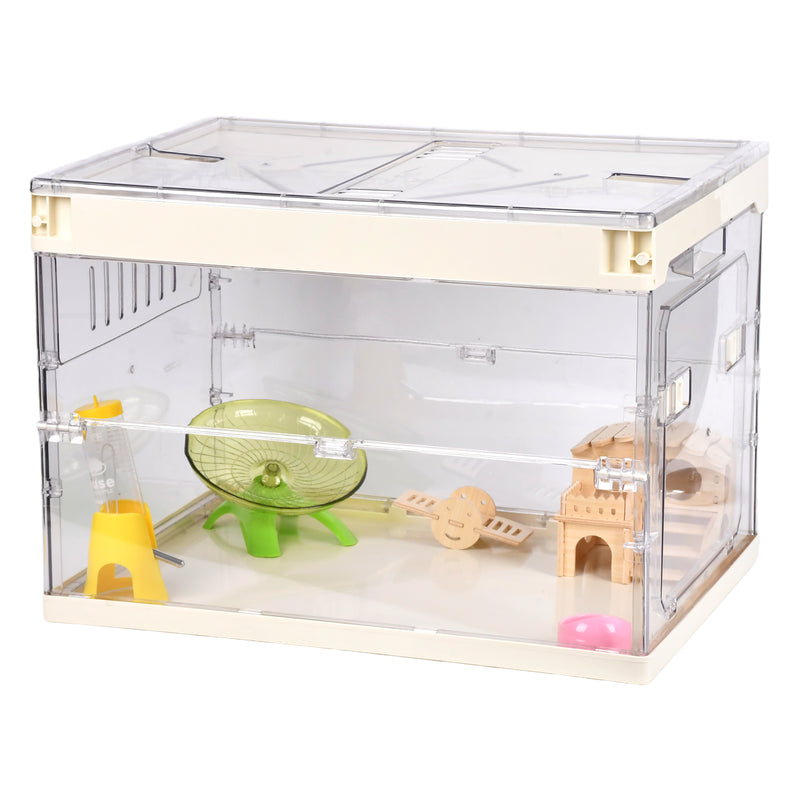 Advwin Foldable Hamster Cages with Side Door
