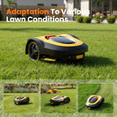 Advwin Robotic Lawn Mower up to 600m² Heavy-Duty Motor