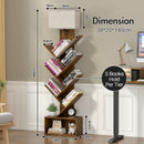 Advwin 6 Tier Tree Bookshelf w/ 3-Color Light