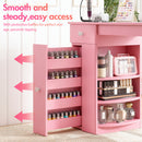 Advwin Manicure Table Glass Top w/Dust Collector