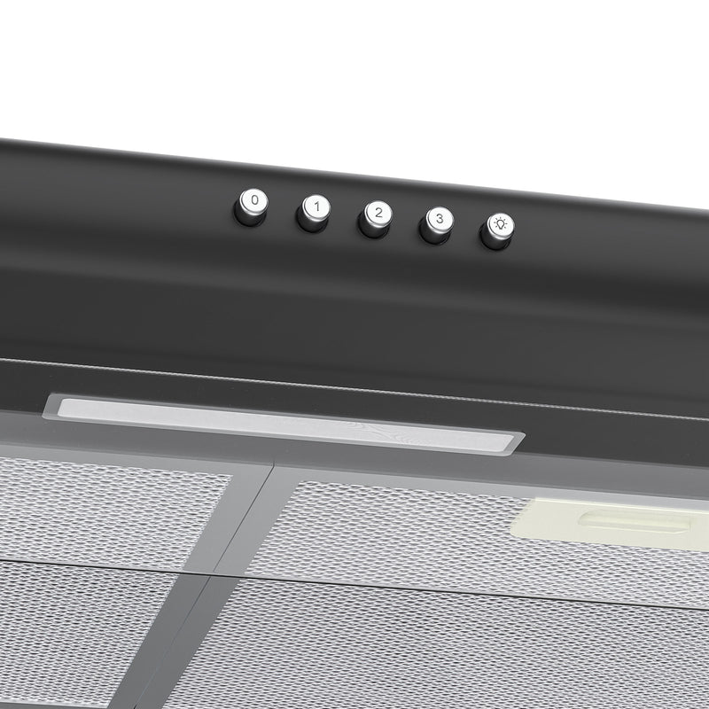 Advwin 60cm Range Hood Black