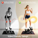 Advwin Side-To-Side Mini Stepper with Resistance Cords & Mat