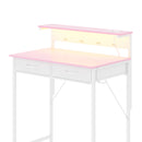 Advwin 80cm Small Desk w/ Monitor Stand & Pegboard