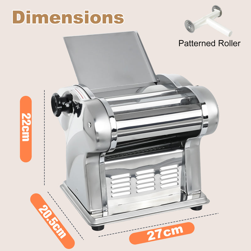 Advwin Electric Pasta Maker Machine with 1–4mm Thicknes