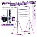 Advwin Kids Gymnastics Bar Adjustable Height Horizontal Bar