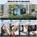 Advwin 2K WiFi Window Camera with Magnetic Glass Mount