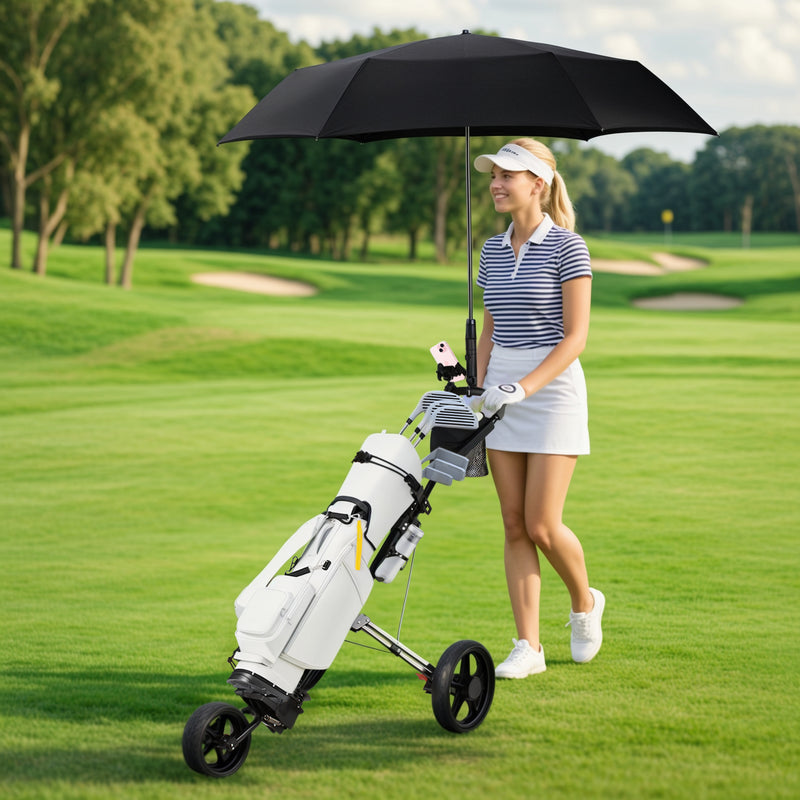 Advwin 3-Wheel Foldable Golf Cart w/ Storage Bag