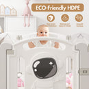 Advwin Foldable Baby PlayPen Grey