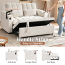 Advwin 3-in-1 Corduroy Convertible Sofa Bed