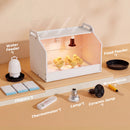Advwin Chick Brooder Box w/ Heating 58x40x42cm