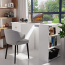 Advwin Office Desk Computer Desk with Drawers Cabinet