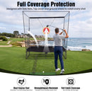 Advwin 10 x 8 FT Golf Practice Net w/ Automatic Ball Return