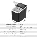 Advwin 2L 12KG Ice Makers Self-Cleaning Ice Machine