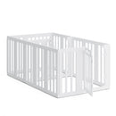 Advwin Pet Playpen with 2 Doors for Small Dogs