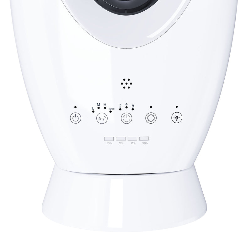 Advwin Bladeless Tower Fan Powerful Desk Fan with 4 Speeds