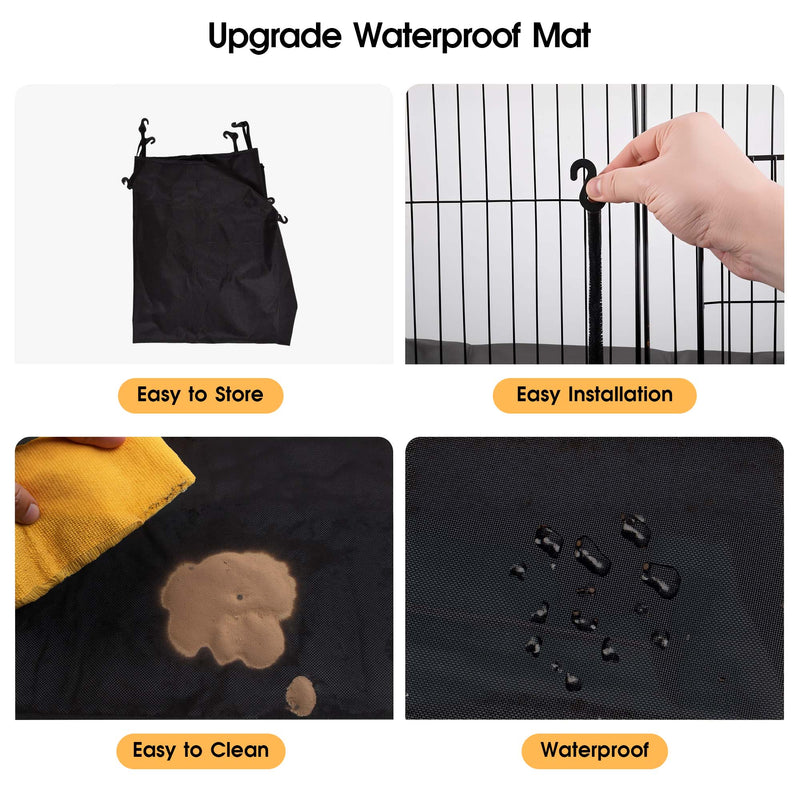 Advwin Guinea Pig Cage with Waterproof Mat & Ladder