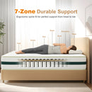 Advwin 32cm Double Mattress Pocket Spring Medium Firm