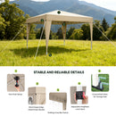 Advwin Folding Pop-up Gazebo Marquee 3*3m