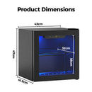 Advwin 36L Mini Beverage Cooler with Adjustable Temp