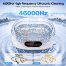 Advwin 660ml 46kHz Ultrasonic Jewellery Cleaner w/ 4 Modes