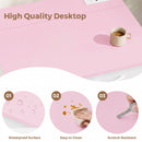 Advwin 80cm Small Desk w/ Monitor Stand & Pegboard