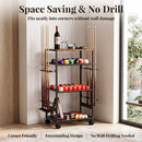 Advwin All-in-One Pool Stick Rack Holds 8 Cues & Balls
