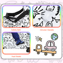 Advwin Kids Ride On Luggage Graffiti Toddler Luggage