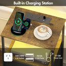 Advwin LED Bedside Table 60cm